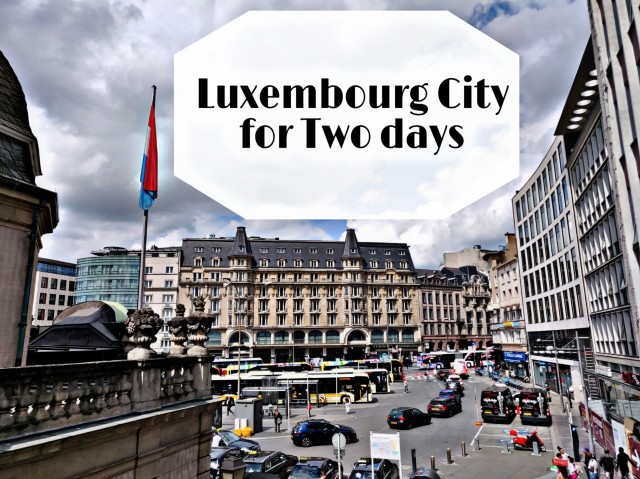 Amsterdam To Luxembourg For Two Days
